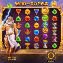 MyStake - Gates of Olympus Slot Game - Pragmatic Play